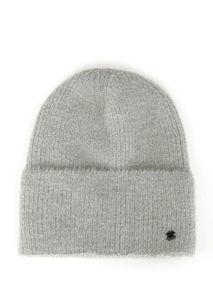 Zimowa czapka H-GLITTA. Szare czapki zimowe Volcano, bez wzorów, z dzianiny, eleganckie. Za 69.99 zł.