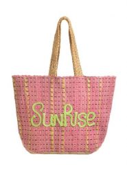 BLE Shopper bag w kolorze różowym - 60 x 40 cm rozmiar: onesize. Różowe shopper bag BLE, bez wzorów, z materiału, na ramię, bez dodatków. Za 85.19 zł.