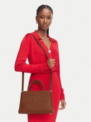 Elisabetta Franchi Torebka BS-06A-66E2-V440 Brązowy. Brązowe torebki klasyczne Elisabetta Franchi, bez wzorów, bez dodatków. Za 1,879.00 zł.