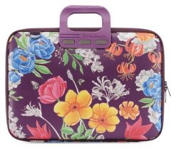 Torba Bombata Peonia 15''-16'' plum purple. Fioletowe torby na laptopa Bombata, bez wzorów, na ramię. Za 369.00 zł.
