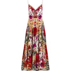 Sukienka jedwabna CAMILLA REIGN OF ROSES. Czerwone sukienki Camilla, l, z aplikacjami, z jedwabiu, bez kołnierzyka, bez ramiączek, maxi, dopasowane. Za 3,460.00 zł.