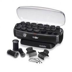 BaByliss Thermo Ceramic Rollers Zestaw do stylizacji włosów Czarny, Stal nierdzewna 50 W 2 m. Lokówki Babyliss. Za 249.99 zł.