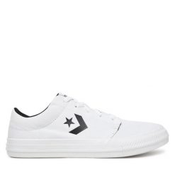 Tenisówki Converse. Białe trampki Converse, bez wzorów, bez zapięcia. Za 219.99 zł.