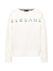 ELBSAND Bluza "Alvar" w kolorze białym rozmiar: XL. Białe bluzy ELBSAND, xl, bez wzorów, bez kaptura. Za 125.85 zł.