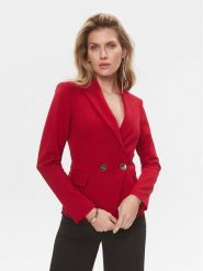 Liu Jo Marynarka CF3060 J1857 Czerwony Regular Fit. Czerwone marynarki i żakiety Liu Jo, bez wzorów, z syntetyku, bez ramiączek. Za 1,779.00 zł.