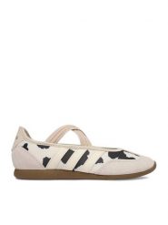 Adidas Baleriny CEO-BARREDA MARY JANE KI2755 Kremowy. Białe baleriny adidas, bez wzorów, ze skóry, bez obcasa, bez zapięcia. Za 279.99 zł.
