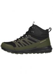 Wodoodporne buty trekkingowe Endurance Ferill. Czarne buty trekkingowe Endurance, bez wzorów, z materiału, bez zapięcia, trekkingowe. Za 386.50 zł.