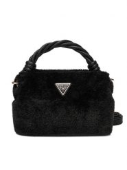 Guess Torebka Shaida HWWS81 43110 Czarny. Czarne torebki klasyczne Guess, z aplikacjami, z materiału, bez dodatków. Za 509.99 zł.