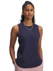 Under Armour Top sportowy w kolorze granatowym rozmiar: S. Niebieskie topy sportowe Under Armour, s, bez wzorów, outdoorowe. Za 78.47 zł.