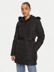 Calvin Klein Kurtka zimowa K20K207726 Czarny Regular Fit. Czarne kurtki Calvin Klein, na zimę, xl, bez wzorów, z syntetyku, bez kaptura. Za 819.99 zł.
