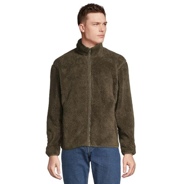 Bluza Polarowa Unisex Dla Dorosłych Z Zamkiem Błyskawicznym. Zielone bluzy z polaru SOL'S, na zimę, s, bez wzorów, z polaru, trekkingowe. Za 201.99 zł.