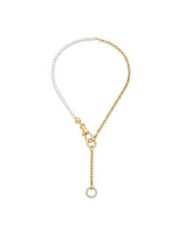 Swarovski Naszyjnik Idyllia 5742961 Złoty. Żółte naszyjniki Swarovski, metalowe. Za 838.99 zł.