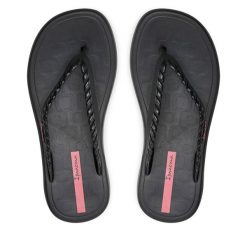 Japonki Ipanema. Czarne japonki Ipanema, bez wzorów. Za 119.99 zł.
