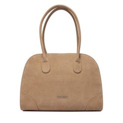 Torebka GINO ROSSI. Brązowe torebki klasyczne Gino Rossi, bez wzorów, klasyczne, bez dodatków. Za 479.99 zł.