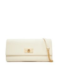 Elisabetta Franchi Torebka BS-32A-51E2-V350 Écru. Kopertówki Elisabetta Franchi, bez wzorów, ze skóry, wizytowe, bez dodatków. Za 1,219.00 zł.