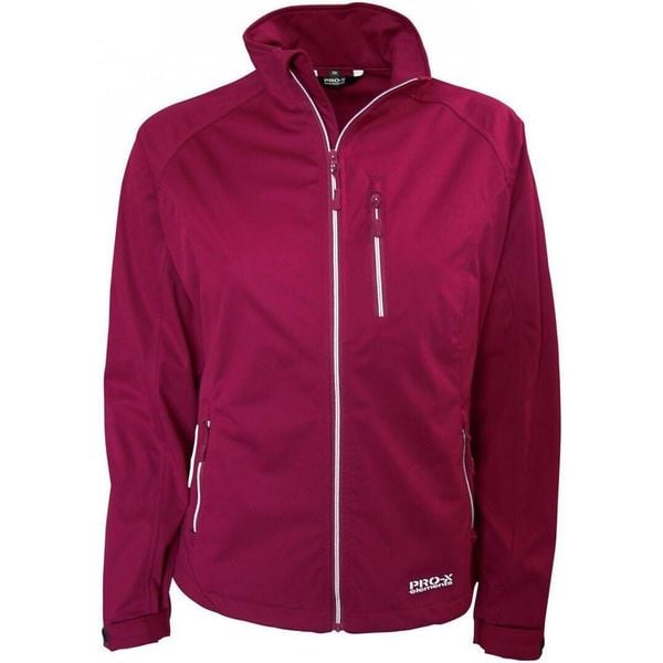 Damska wodoodporna kurtka softshell Pro-X Elements Maike. Niebieskie kurtki PRO-X ELEMENTS, bez wzorów, z materiału, bez kaptura. Za 311.50 zł.