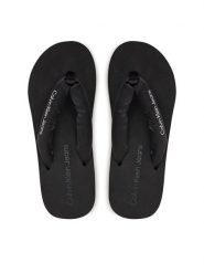 Calvin Klein Jeans Japonki Beach Wedge Sandal Padded Ny YW0YW01397 Czarny. Czarne japonki Calvin Klein Jeans, bez wzorów, z jeansu. Za 189.99 zł.