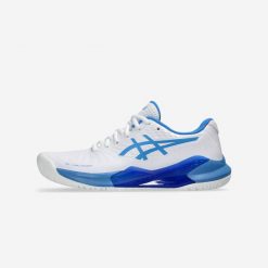 Buty tenisowe damskie ASICS Gel Challenger 14 na każdą nawierzchnię. Białe buty treningowe ASICS, bez wzorów, bez zapięcia, tenisowe. Za 539.99 zł.