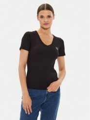Calvin Klein Jeans T-Shirt J20J223274 Czarny Regular Fit. Czarne t-shirty Calvin Klein Jeans, s, bez wzorów, z bawełny, bez kołnierzyka, bez ramiączek. Za 109.99 zł.