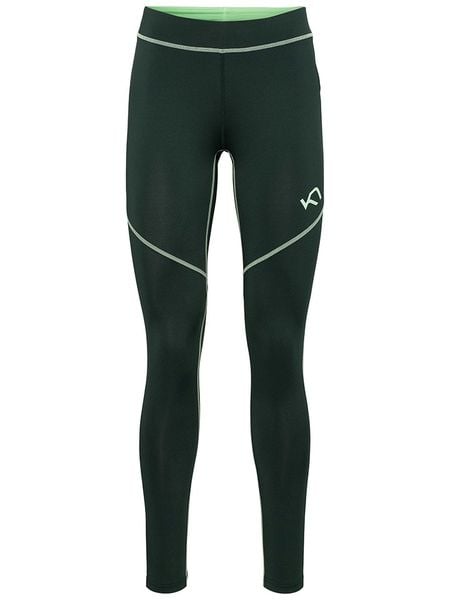 KARI TRAA Legginsy sportowe w kolorze ciemnozielonym rozmiar: M. Zielone legginsy Kari Traa, bez wzorów, sportowe. Za 114.17 zł.