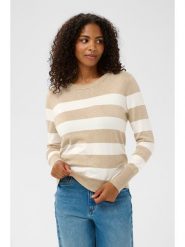 Kaffe Sweter w kolorze beżowym rozmiar: XXL. Brązowe swetry Kaffe, xxl, bez wzorów, bez ramiączek. Za 104.99 zł.