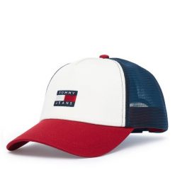 Czapka z daszkiem Tommy Jeans. Czapki z daszkiem Tommy Jeans, bez wzorów, z jeansu. Za 169.99 zł.