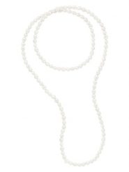 ATELIERS SAINT GERMAIN Naszyjnik perłowy w kolorze białym - dł. 120 cm rozmiar: 120 cm. Białe naszyjniki ATELIERS SAINT GERMAIN, z materiału, z perłą. Za 661.99 zł.