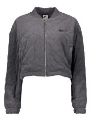 Nike Sportswear Kurtka przejściowa "Terry Quilted" w kolorze antracytowym rozmiar: M. Czarne kurtki Nike Sportswear, m, bez wzorów, bez kaptura. Za 228.92 zł.