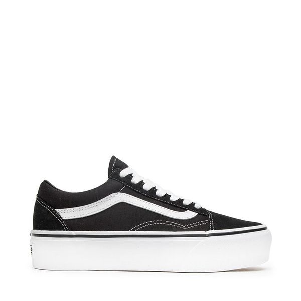 Tenisówki Vans. Czarne trampki Vans, bez wzorów, bez zapięcia, vans old skool. Za 279.99 zł.