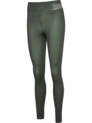Legginsy damskie Hummel Te Fundamental. Zielone legginsy Hummel, bez wzorów, z dzianiny, eleganckie. Za 162.60 zł.