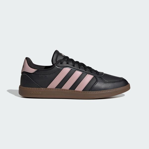Buty Breaknet Sleek. Brązowe buty treningowe adidas, bez wzorów, z gumy, bez zapięcia, trekkingowe. Za 239.00 zł.