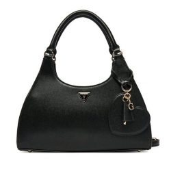 Torebka Guess. Czarne torebki klasyczne Guess, z aplikacjami, klasyczne, bez dodatków. Za 639.99 zł.