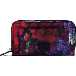 Herschel portfel. Brązowe portfele Herschel, bez wzorów, z materiału. Za 299.99 zł.