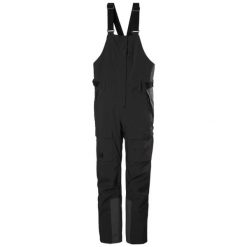Damskie spodnie narciarskie cargo na szelkach Helly Hansen Switch. Czarne spodnie narciarskie Helly Hansen, bez wzorów, narciarskie. Za 1,065.00 zł.