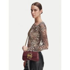 Torebka Just Cavalli. Czerwone kopertówki Just Cavalli, bez wzorów, wizytowe, bez dodatków. Za 759.99 zł.