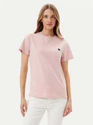 Wrangler T-Shirt 112362576 Różowy Regular Fit. Czerwone t-shirty Wrangler, xl, bez wzorów, z bawełny, bez kołnierzyka, bez ramiączek. Za 79.99 zł.