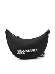 KARL LAGERFELD Torebka A1W30243 Czarny. Czarne torebki klasyczne KARL LAGERFELD, bez wzorów, z materiału, bez dodatków. Za 479.99 zł.