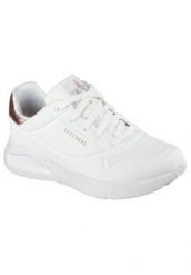 Buty SKECHERS UNO LITE SHIMMER ALONG Biały. Czarne buty do biegania Skechers, bez wzorów, z materiału, bez zapięcia, do biegania. Za 278.99 zł.