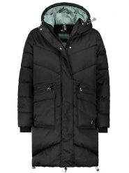 Fresh Made Płaszcz pikowany w kolorze czarnym rozmiar: M. Czarne płaszcze Fresh Made, m, bez wzorów, bez kaptura. Za 211.31 zł.