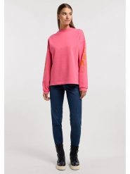 ELBSAND Bluza "Lilja" w kolorze różowym rozmiar: S. Różowe bluzy ELBSAND, s, bez wzorów, bez kaptura. Za 141.45 zł.