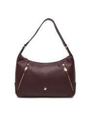 Beverly Hills Polo Club Torebka CEO-BHPC-C-003-08 Fioletowy. Fioletowe torebki klasyczne Beverly Hills Polo Club, bez wzorów, z materiału, bez dodatków. Za 229.99 zł.