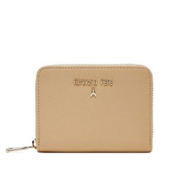 Duży Portfel Damski Patrizia Pepe. Brązowe portfele Patrizia Pepe, bez wzorów. Za 419.99 zł.