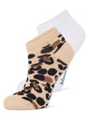 Marie Lund skarpetki do trampek w 2-paku Kobiety biały|wielokolorowy, ONE SIZE. Białe skarpetki Marie Lund, bez wzorów. Za 29.95 zł.