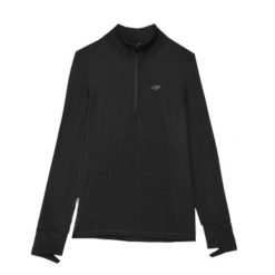 Bluza Damska 4F. Czarne bluzy 4f, bez wzorów, bez ramiączek, bez kaptura. Za 150.99 zł.