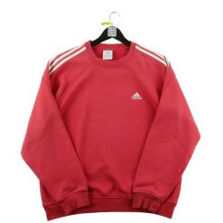 Second life - Bluza damska Adidas czerwona - Stan dobry. Czerwone bluzy z kapturem adidas, l, bez wzorów, z materiału, bez kaptura, na fitness i siłownię. Za 106.46 zł.