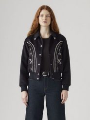 Levi's Kurtka w kolorze czarnym rozmiar: S. Czarne kurtki Levi's, s, bez wzorów, prążkowane, bez kaptura. Za 315.95 zł.