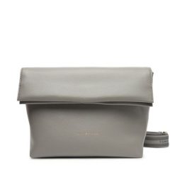 Torebka Tommy Hilfiger. Szare listonoszki Tommy Hilfiger, bez wzorów, bez dodatków. Za 409.99 zł.