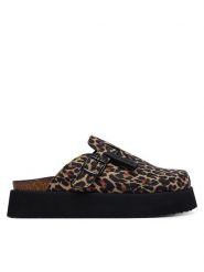 D.Franklin Klapki DFSH414006 Brązowy. Brązowe klapki D.Franklin, bez wzorów, z materiału, bez obcasa, bez zapięcia. Za 509.99 zł.