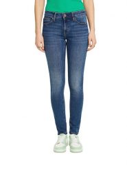 ESPRIT Dżinsy - Skinny fit - w kolorze błękitnym rozmiar: W26/L32. Niebieskie jeansy Esprit, l, z aplikacjami, ze skóry, klasyczne. Za 133.95 zł.