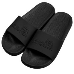 Klapki Damskie Basenowe Kubota Basic Plain Czarne. Brązowe klapki Kubota, bez wzorów, sportowe, bez obcasa, bez zapięcia. Za 79.99 zł.